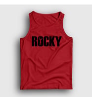 Presmono Unisex Sarı Logo Film Rocky Atlet 249880tt (Kırmızı)