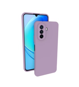 Huawei Nova Y70 Kılıf Kamera Korumalı Silikon Rubber Arka Kapak (Lila)
