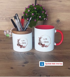 Doğum Günü Hediyesi İsme Özel Kalemlik, Kupa Bardak T Kişiye Özel Hediye (Model 5)