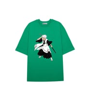 Unisex Oversize T-shirt Toshiro Hitsugaya_ (Yeşil)