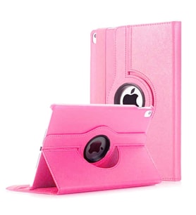 Apple Ipad Pro 10,5 inç Döner Standlı Tablet Kılıfı (Toz Pembe)