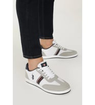 U.S. Polo Assn Kares 2Fx Günlük Erkek Spor Ayakkabı (Beyaz)