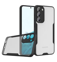 Galaxy S23 Kılıf Zore Parfe Kenarları Pastel Renk Silikon Kılıf (Siyah)