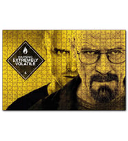 Cakapuzzle Breaking Bad Dikkat Yüksek Derecede Uçucu  Puzzle Yapboz MDF (Ahşap) (500 Parça)
