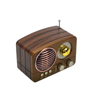 Meier M-160BT Nostaljik FM Radyo Bluetooth-USB-Retro (Kahverengi)