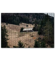 Cakapuzzle Ormanlar Arasındaki Yalnız Kulübe  Puzzle Yapboz MDF (Ahşap) (255 Parça)