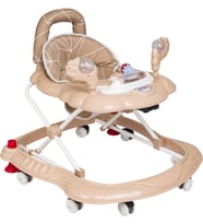 TommyBaby İlk Adım Müzikli Yürüteç Oyuncaklı Yürüteç Müzikli Yürüteç Oyuncaklı Yürüteç (Kahverengi)