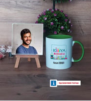 Kimya Mühendisi Fotoğraflı Dekoratif Taş, Kupa Bardak Beyaz Hediye (Model 14)