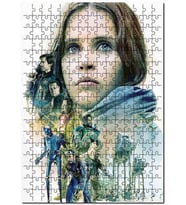 Cakapuzzle Yıldız Savaşları Hikayesi Puzzle Yapboz MDF (Ahşap) (1000 Parça)