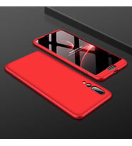 Huawei P20 Pro Kılıf Zore Ays Full Koruma Kılıf (Kırmızı)