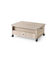 SEFA HOME ÇEKMECELİ TEKERLEKLİ SİHİRLİ SEHPA 106R (Lahor Çiviti)