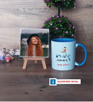 İngilizce Öğretmeni Fotoğraflı Dekoratif Taş, Kupa Bardak Beyaz Hediye Öğretmen Günü Hediyesi (Model 4)