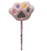 Peluş Pati Figürlü Yumurtlayan Kalem 1 Adet Pati Şekilli Yumurtlayan Kalem Hediye Kalem Tüylü Sevimli Kalem (Pembe)