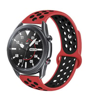 Xiaomi Redmi Watch 5 Active/Lite Kordon Nike Spor Kordon (Kırmızı-Siyah)