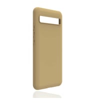 TCL 10 Plus Kılıf Lüx Kamera Koruma Çıkıntılı Soft Silikon (Gold)