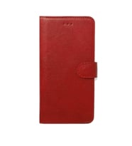 Gpack Gpack Huawei P30 Lite Kılıf LocaL Cüzdan Standlı Kartvizitli  (Kırmızı)