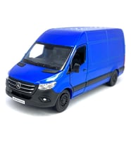 Kinsmart Mercedes Sprinter Çek Bırak Diecast Model Araba (Mavi)
