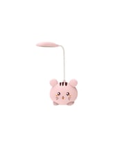 Livava Kedicik Masa Lambası Beyaz, 22x10 (Pembe)