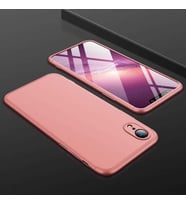 Apple iPhone XR 6.1 Kılıf Zore Ays Full Koruma Kılıf (Rose)