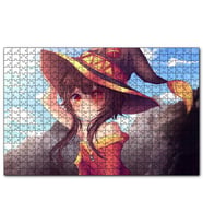 Cakapuzzle Megumin Konosuba  Puzzle Yapboz MDF (Ahşap) (255 Parça)