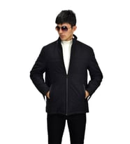 Erkek Spor Hakim Yaka Mont  M3098 BGL-ST03240 (Siyah)