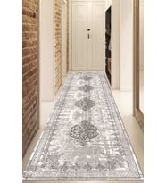 Dijital Baskılı Kaymaz Taban Yıkanabilir Modern Yolluk Ve Koridor Halısı NDU-SD-1125 (Çok Renkli)