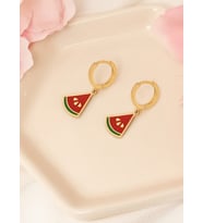 MİNELİ KARPUZ KÜPE (Gold)