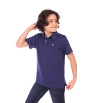 Toontoy Erkek Çocuk Polo Yaka Tişört (Lacivert)