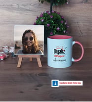 Diyaliz Teknisyeni Fotoğraflı Dekoratif Taş, Kupa Bardak Beyaz Hediye Diyaliz Teknisyenine Hediye (Model 6)