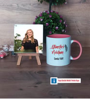 Yönetici Asistanına Hediye Fotoğraflı Dekoratif Taş, Kupa Bardak Beyaz Hediye (Model 6)
