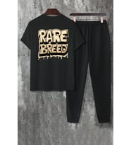 Unisex  Rare 2'li Eşofman Takımı (Siyah)