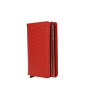 Wrapsol Mekanizmalı Cüzdan Akıllı Kartlık Book Deri (Açık Kırmızı)