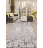 Dijital Kaymaz Taban Yıkanabilir Modern Renkli Salon Halısı Mutfak Halısı Yolluk ND-HT-1381 (Çok Renkli)