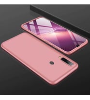 Galaxy A20S Kılıf Zore Ays Full Koruma Kılıf (Rose)