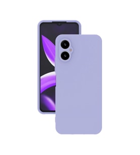 Omix X5 Kılıf Kamera Korumalı Silikon Rubber Arka Kapak (Lila)