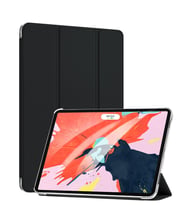 Microsonic Apple iPad Pro 12.9'' 2018 (A1876-A2014-A1895-A1983) Smart Case ve arka Kılıf (Siyah)