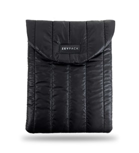 ZEYPACK - Jessy Puffer Bilgisayar Kılıfı, Su Geçirmez, Koruyucu Pedli, 13’’/14’’, MacBook Air Laptop Kılıfı (Siyah)