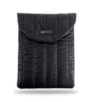 ZEYPACK - Jessy Puffer Bilgisayar Kılıfı, Su Geçirmez, Koruyucu Pedli, 13’’/14’’, MacBook Air Laptop Kılıfı (Siyah)