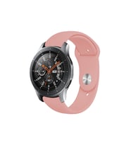 BİPOWER Samsung Watch 22mm KRD19 Classic Silikon Kordon (Pembe)