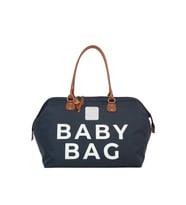 BAGMORİ Baby Bag Baskılı Bebek Bakım Çantası (Lacivert)