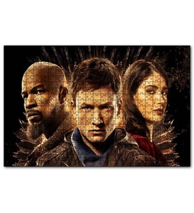 Cakapuzzle  Robin Hood Jamie Fox Eve Hewson   Puzzle Yapboz MDF (Ahşap) (255 Parça)