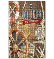 Cakapuzzle Atlantik Yelkenli Teknesi Seyhat Görseli Puzzle Yapboz MDF (Ahşap) (500 Parça)