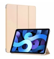 Samsung Galaxy Tab S8 Kılıf Smart Cover Standlı 1-1 Tablet (Gold)
