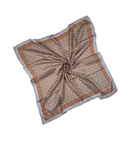 Mısırlı Eşarpları Silky Cocoon Eşarp 105 x 105 cm (KAHVE)