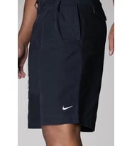 Nike Sportswear Life Pleated Chino Bol Kesim Erkek Kanvas Şort (Siyah)