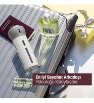 Seyahat Kozmetik Şampuan Vücut Kremi Losyon Taşıma Şişe Seti (Gri)