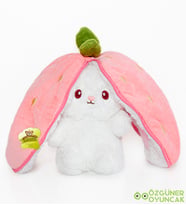 Özgüner Uyku Arkadaşım Tavşan 45 cm Peluş Tavşan (Pembe)