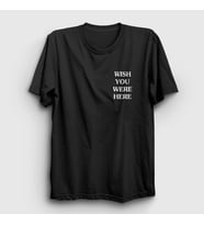 Presmono Unisex Siyah Wish Astroworld Travis Scott T-Shirt