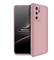 Huawei P40 Pro Kılıf Zore Ays Full Koruma Kılıf (Rose)
