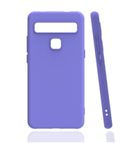 TCL 10L Kılıf Zore Biye Silikon Kılıf (Mor)